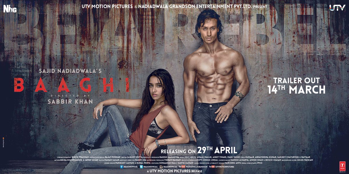 Baaghi, Shraddha Kapoor, Tiger Shroff