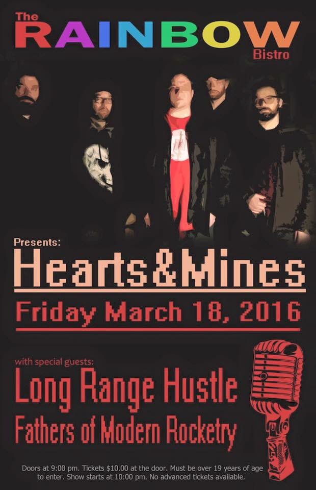 We're live at <a href="/RainbowBistro/">The Rainbow Bistro</a> March 18 facebook.com/events/1728888…