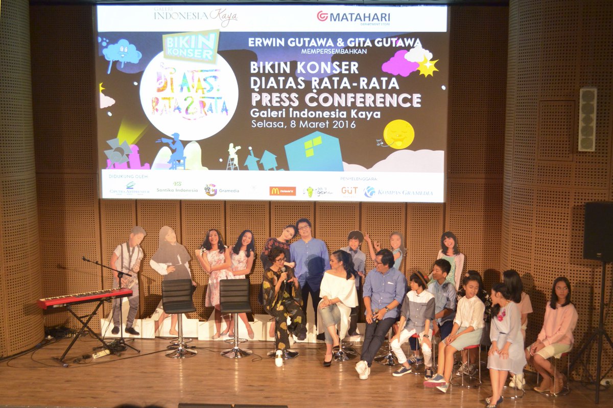 DiAtasRata2's tweet photo. Presscon diatasrata - rata 2 "BikinKonser" 2 April at Ciputra Artpreneur, info lengkap https://t.co/NoDXSUMK9I https://t.co/5mfptgMfqL