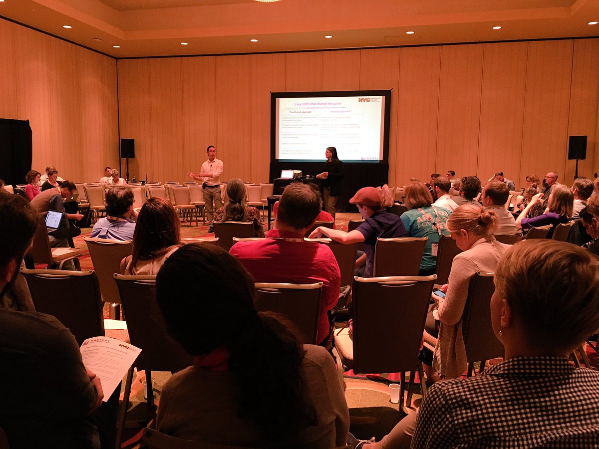 reallymdp's tweet photo. The @MasteryNYC collaborative shares the transformative power of mastery-based assessment in @NYCSchools @SXSWedu https://t.co/K4mx7ZMgd0