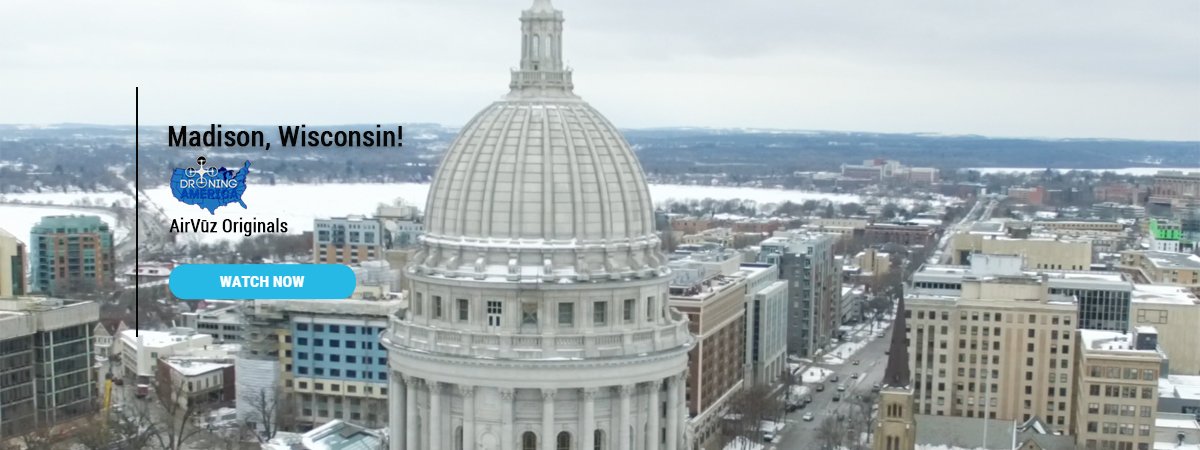 .<a href="/angavestruz/">Angie Avestruz</a> met up with <a href="/kristahatcher1/">KristaHatcher</a> to get a tour of Madison, WI on Droning America!! bit.ly/1LbS35S