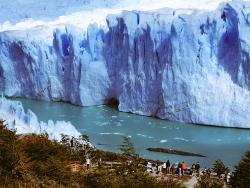 lfsur's tweet photo. #BuenasNoches "El coloso" #PeritoMoreno Te espera! Comenzó #ruptura #Patagonia #Argentina @TripinArgentina https://t.co/BRyUqSUSXR