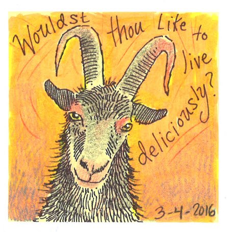 OpalBinia's tweet photo. #TheWitch #BlackPhillip #BestThingAboutThatMovie #ItWasKindOfSilly #AdmitIt #apostitnoteaday #goat https://t.co/Qb5npxIhF7