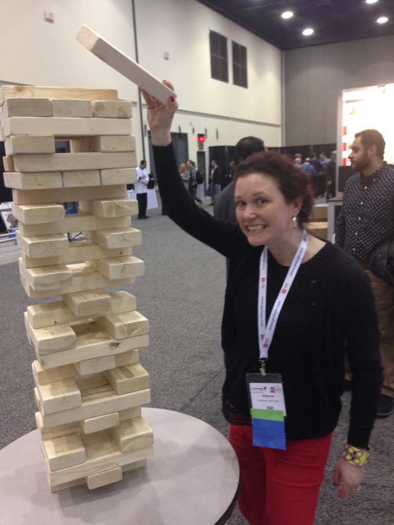 DellaValleMark's tweet photo. #geocon16 
Take a block from the bottom and put it on top @Mosaic_Planning https://t.co/L4eszLuewn