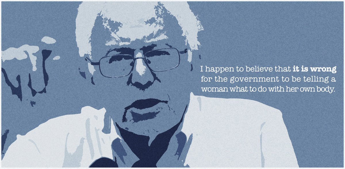 ProjectBernie's tweet photo. Bernie Sanders has a lifetime 100% rating from Planned Parenthood and NARAL Pro-Choice America. #IWD2016 https://t.co/oKe7LABGMA
