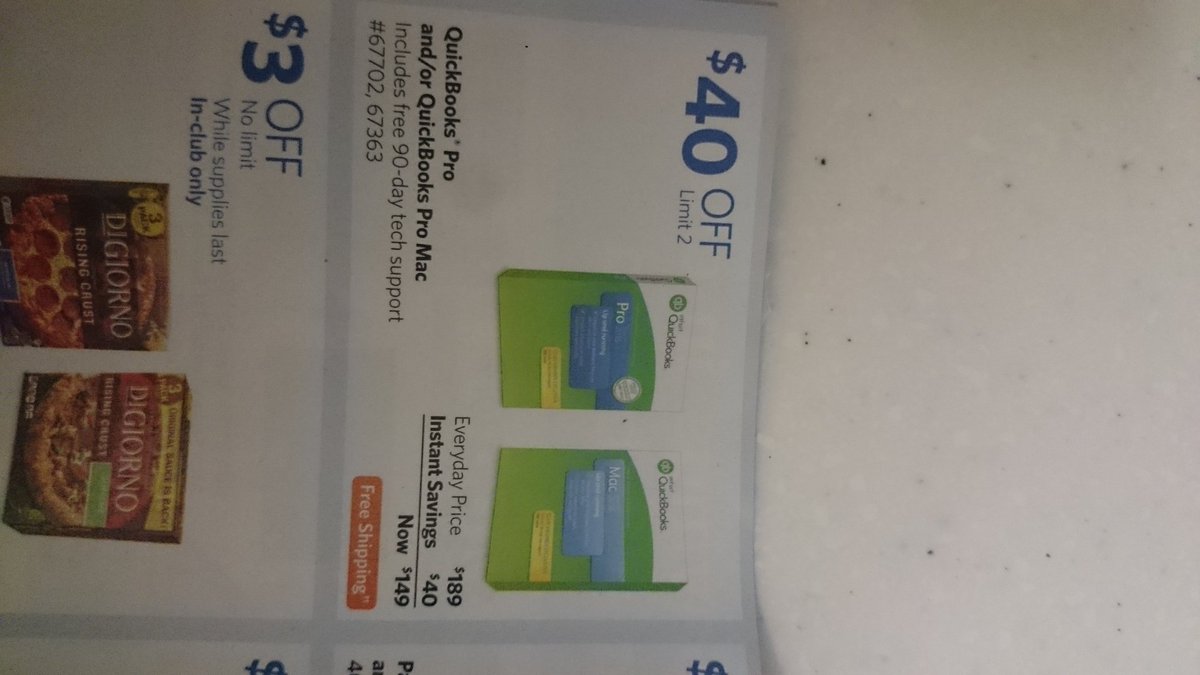 msmaliciawhite's tweet photo. All Quick books users - software is on sale for $149.  Good price.  Great time to upgrade! https://t.co/bhixsbrWpi