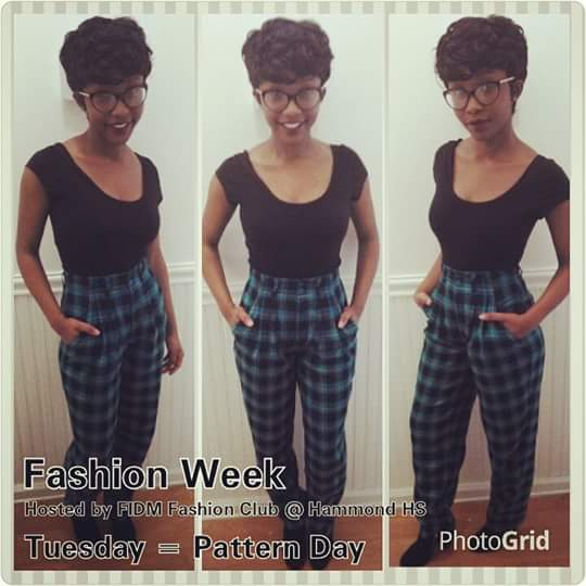 hahsfashionclub's tweet image. Day 2 of Fashion week #patternday