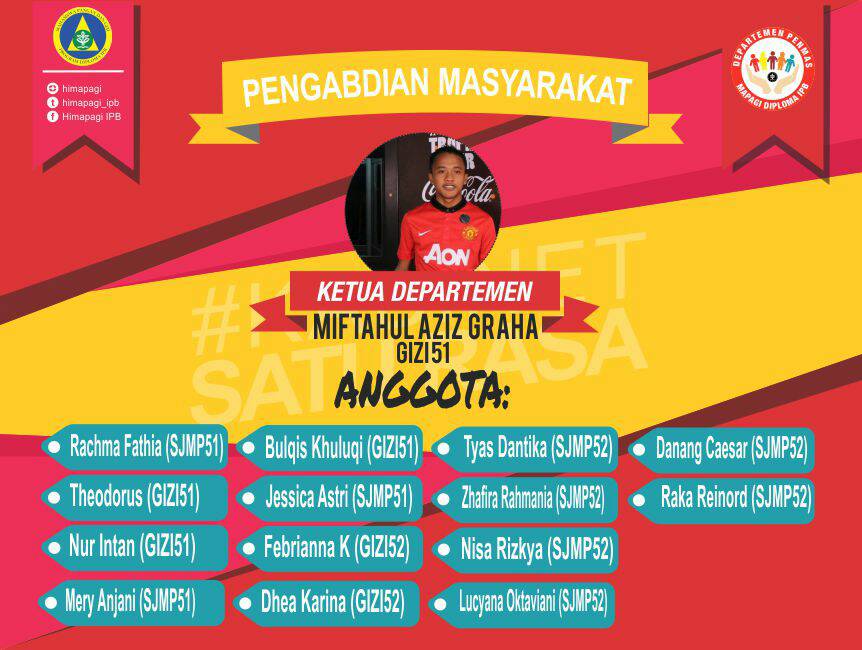 PENMAS, Mereka adalah yang mengaplikasikan ilmu pangan dan gizi kepada masyarakat umum agar lebih berguna dan tahu