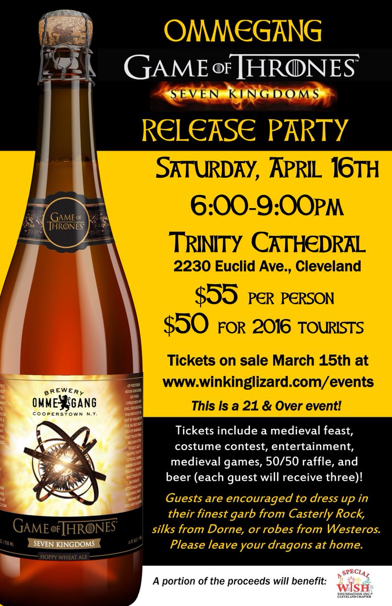 winkinglizard's tweet photo. Game of Thrones tickets go on sale in 1 week! https://t.co/6i9DmVNTWZ