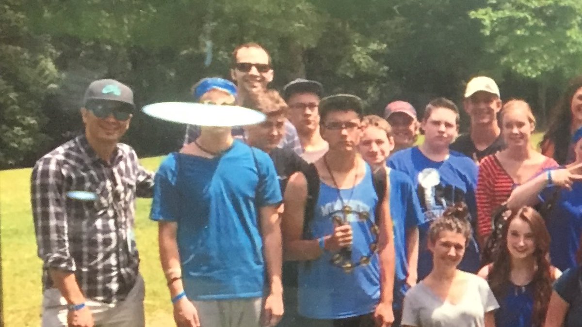 jjserban's tweet photo. When you're the greatest youth pastor in the world @DavenportSimon, pumped for @tymTheMovement camp!!! #raptorsquad https://t.co/lH9C5mffXt