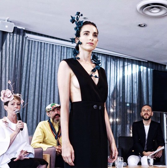InvestVictoria's tweet photo. #Millinery fashions from #Melbourne at #VMFF via @SonyaEryka @philipboon @RichardNylon @millineryjill #VIPMelb2016 https://t.co/wisc6g32Cj