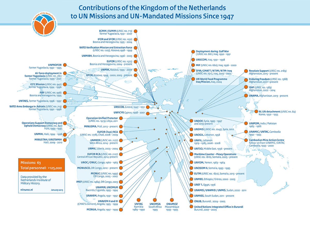 NLinAustralia's tweet photo. #NLinUNSC fact: #KingdomNL has contributed to >60 UN missions with >125000 personnel, including @UN_MINUSMA. https://t.co/QjikaD7hYa