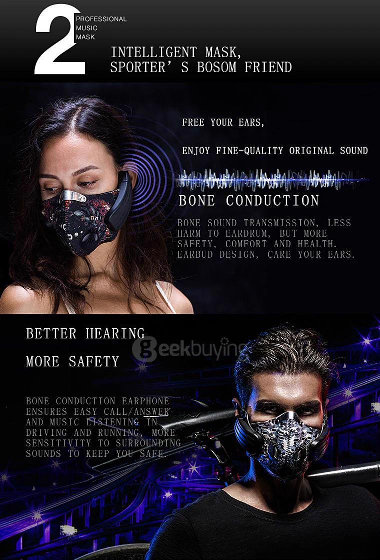 ＰＭ２.５はこれで防げ！最新のマスクが近未来すぎてかっこいい・・！！