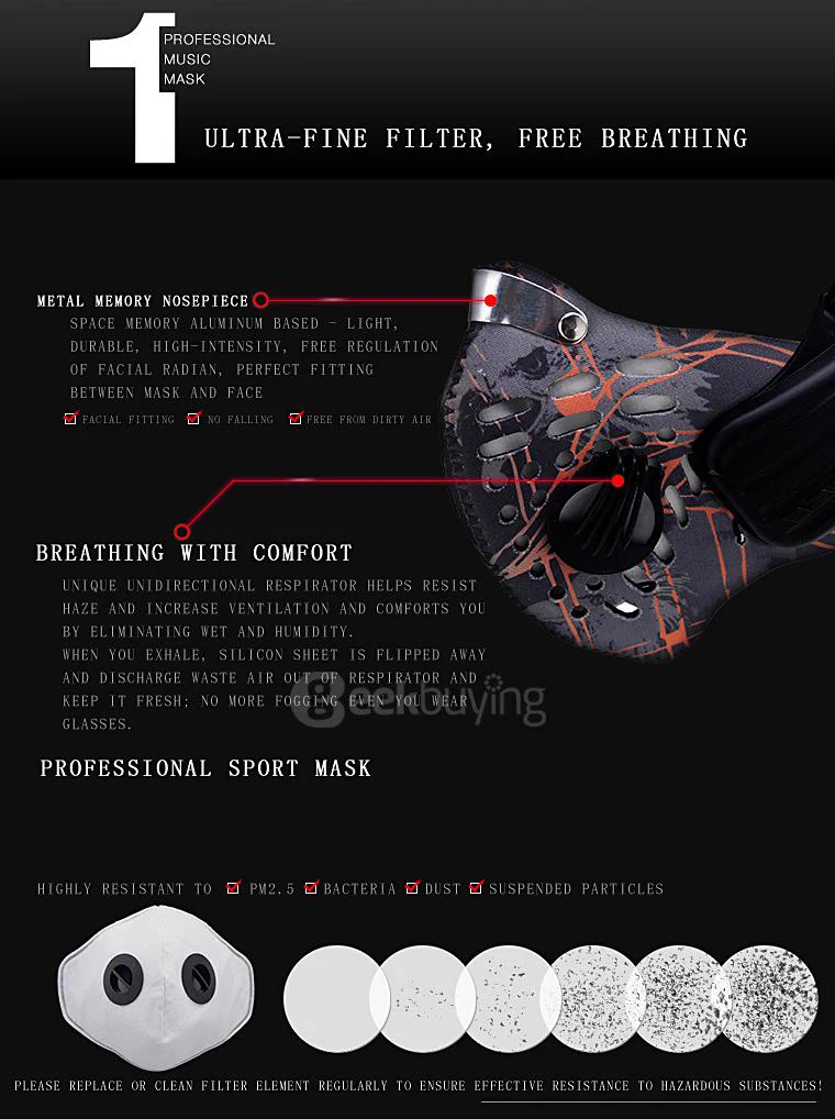 ＰＭ２.５はこれで防げ！最新のマスクが近未来すぎてかっこいい・・！！