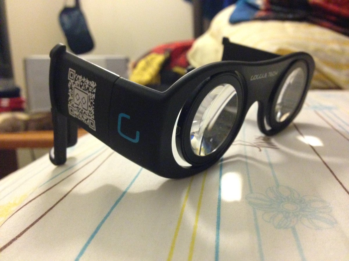 absotTC's tweet image. Just got my Goggle Tech C1 Glass @googlecardboard Viewer. Loving it so far! #VR #edtech
