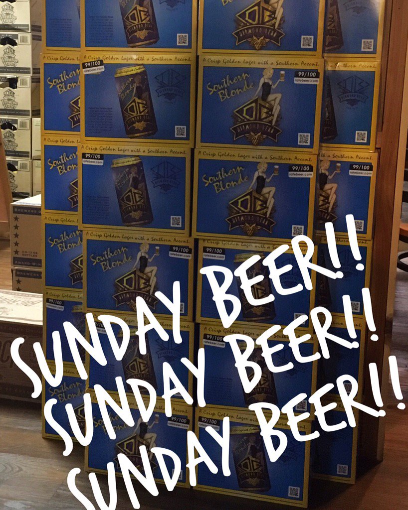 DiamondBearBeer's tweet photo. Grab your 6packs and growlers because Sunday beer always tastes better!! #DrinkLocalLR https://t.co/ha272DiNE7