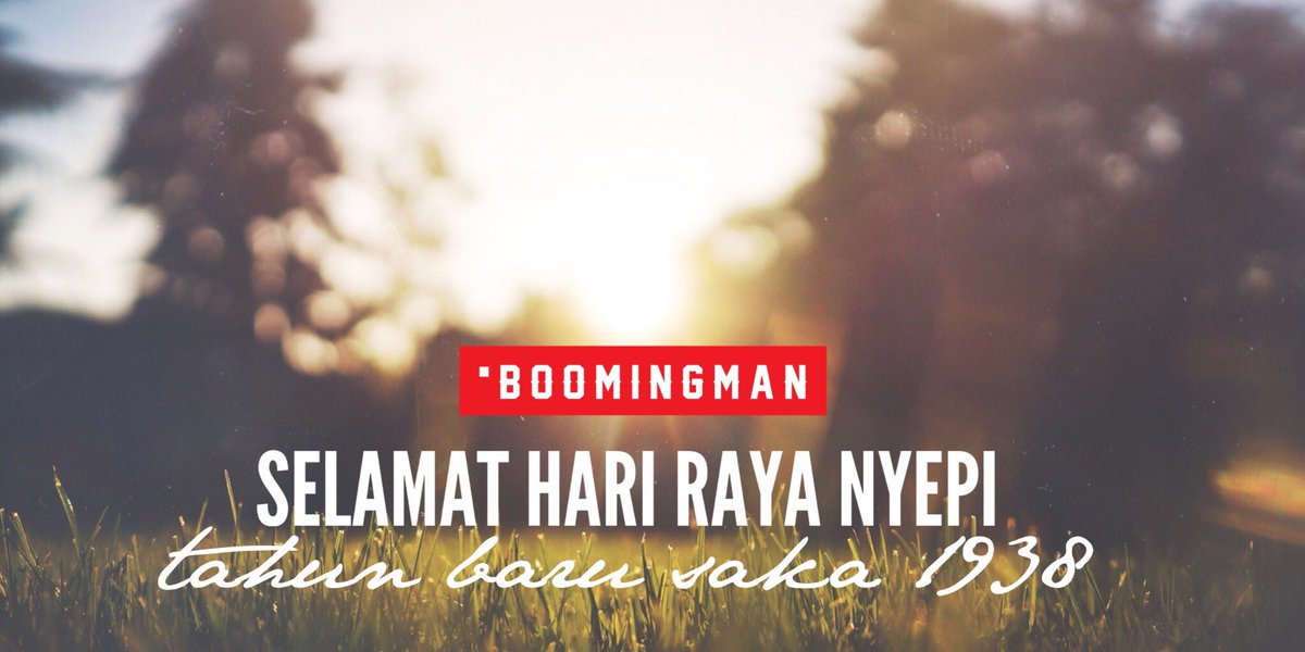 Selamat Hari Raya Nyepi Tahun Baru Saka 1938