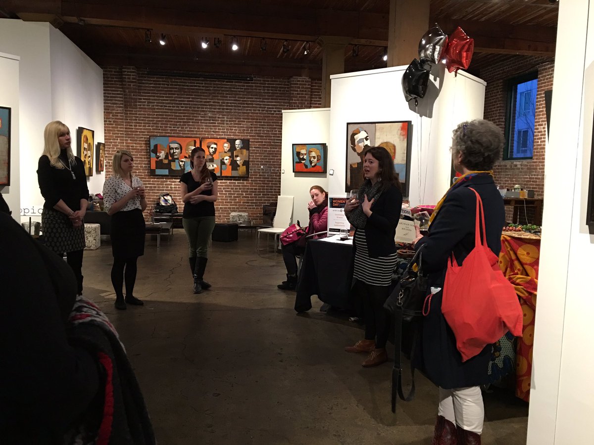 CarriBugbee's tweet photo. Learning about the great programs of @AfricanRoad to train &amp; empower women &amp; girls! #InternationalWomensDay https://t.co/m3jPPcyzwM