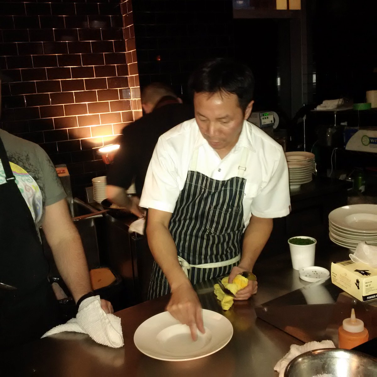 GilchristJohn's tweet photo. MAple-miso sablefish from @Chefdly out of semi-retirement for #BigTasteYYC. Ly's new La Vong to open this fall https://t.co/NJ55GSWwt7