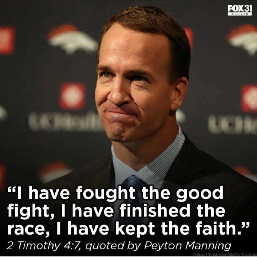 cmueaglesFB's tweet photo. Couldn't have said it better! #PeytonGetsIt #Respect #GoGreen #Timothy2 https://t.co/a5yw14fFIp