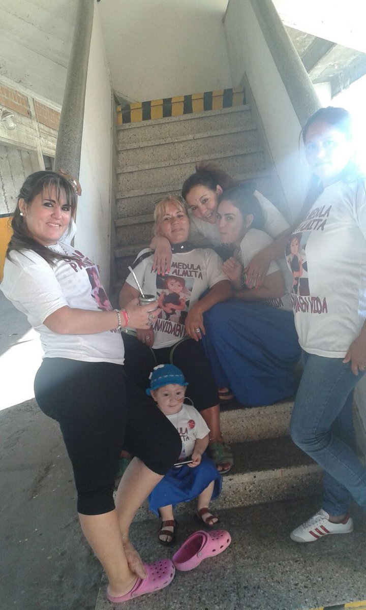 Hoy por la tarde en Cancha de Atlanta 🎀❤ Almita! RT #HaceteDonante