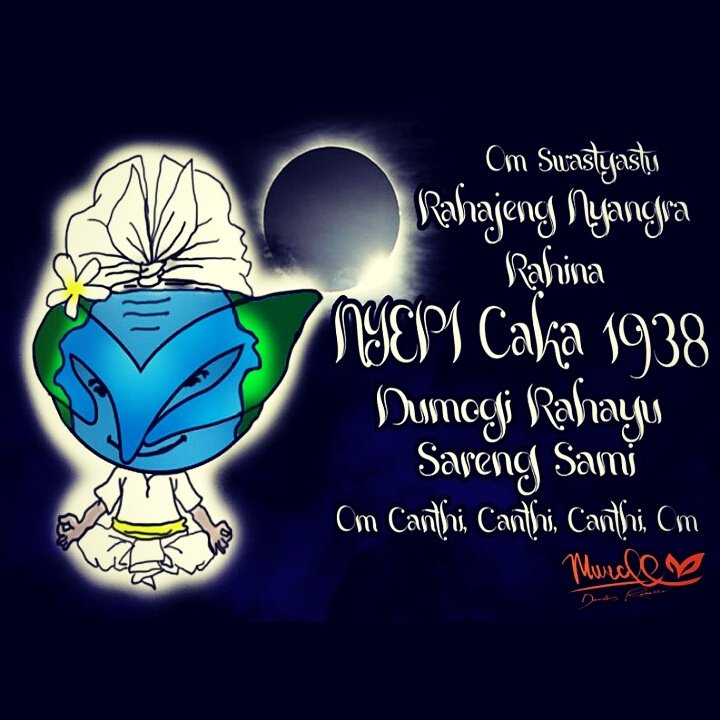 rahajeng nyangra rahina NYEPI  Caka 1938