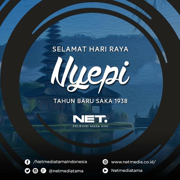 Selamat Hari Raya Nyepi Tahun Baru Saka 1938.