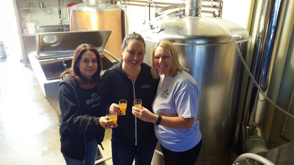 dosdesperados's tweet photo. It's a wrap! FUN day brewing for #IWCBD. Our #UniteExpression brew will be ready in a couple weeks. Cheers!#SDbeer https://t.co/i1uHkBsnZv