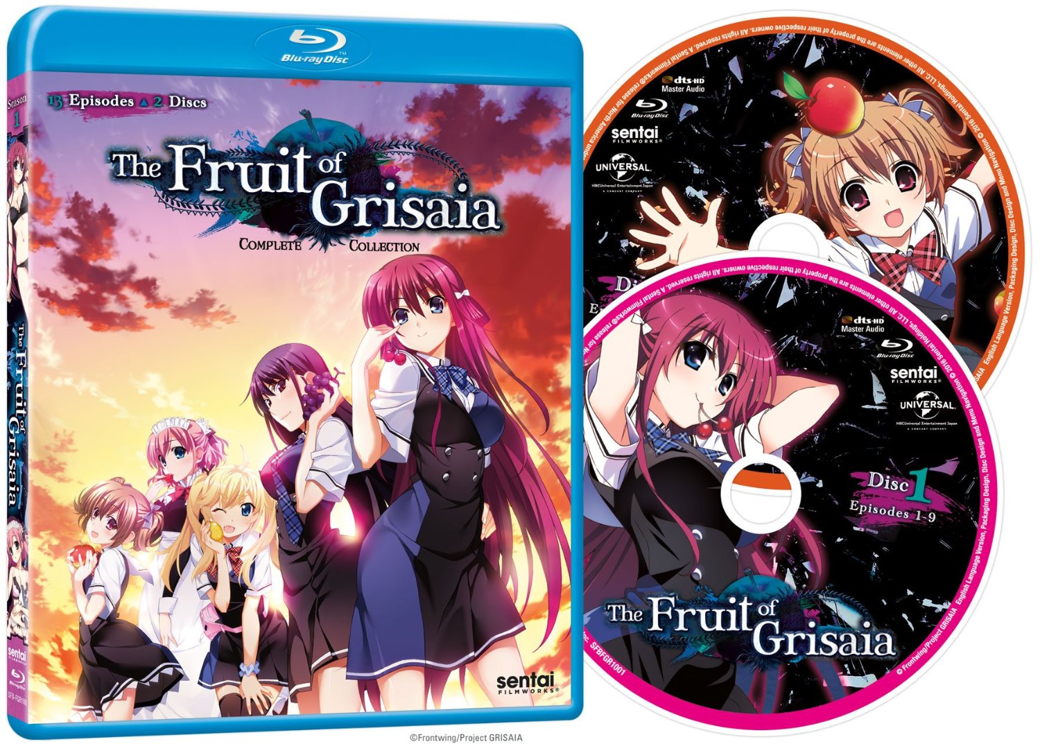 A look at all 610 bluray changes made for The Fruit of Grisaia anime. : r/ grisaia