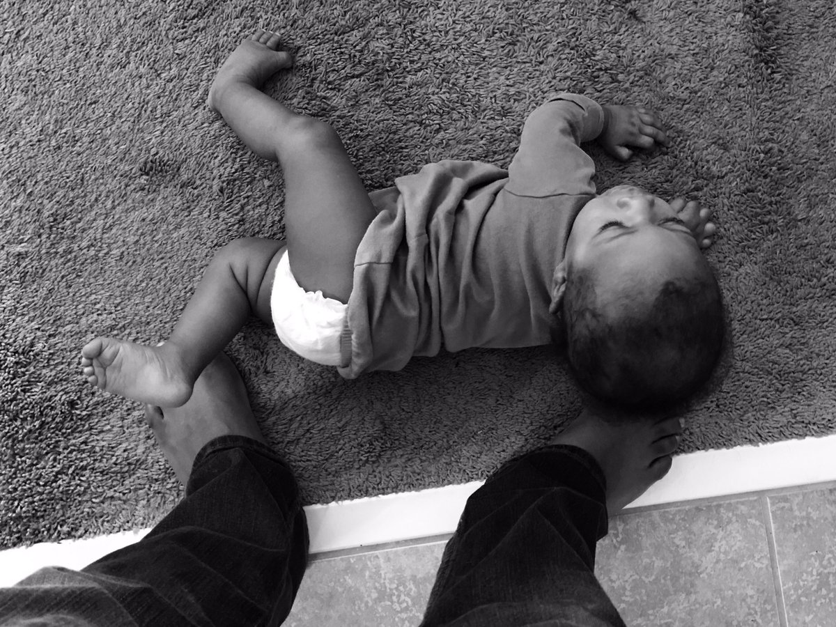 B-Boy stance on the King... Compliments of the Prince...