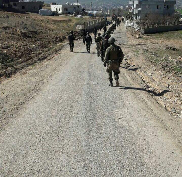 Şırnak idil de Kahramanların geçişi