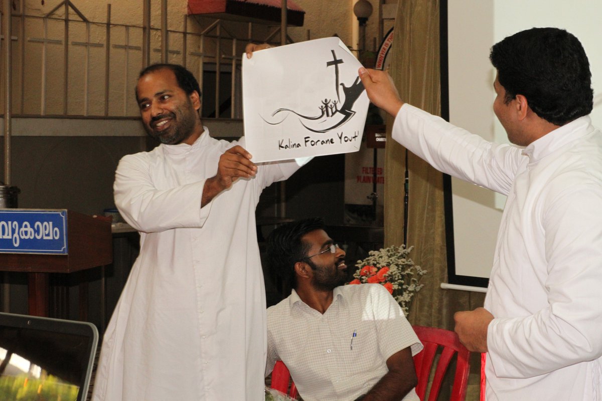 KEYKalinaForane's tweet photo. Inaugration of Forane Logo
@FrFranklin @mizhithurakan @KoshyRosemary @KEYKalina
#IndianChurch #SyroMalabar #Youth https://t.co/3dxX8OXTn1