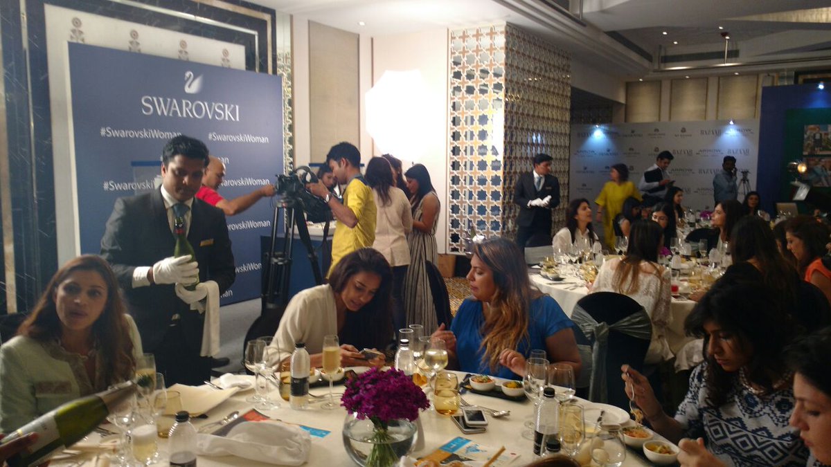ArrowLife1851's tweet photo. A full house of powerful, confidant &amp; beautiful women at yesterday's @BazaarIndia brunch! #BeBoldBeAnything https://t.co/jX45yg7Nl7