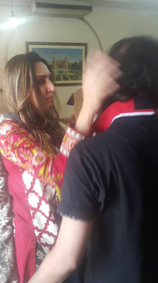etribune's tweet photo. Aamna Taseer hugs Shahbaz Taseer as he lands in Lahore after years in captivity
https://t.co/rsHw38of7s https://t.co/SOxYM7HpvH