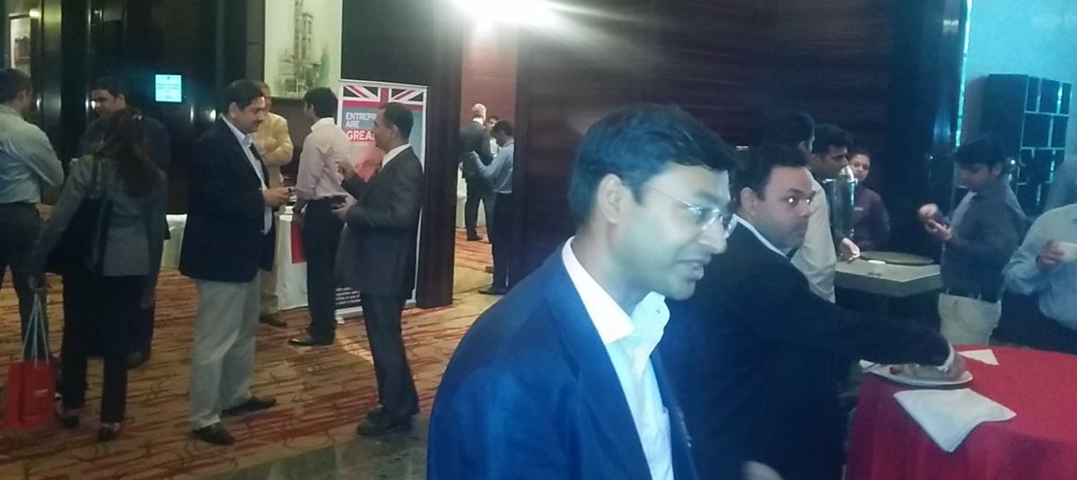Purvi41's tweet photo. After an Energetic evening in #Pune looking forward for #ChennaiCompanies  #Today #LondonForGrowth https://t.co/jDOouKX9mK