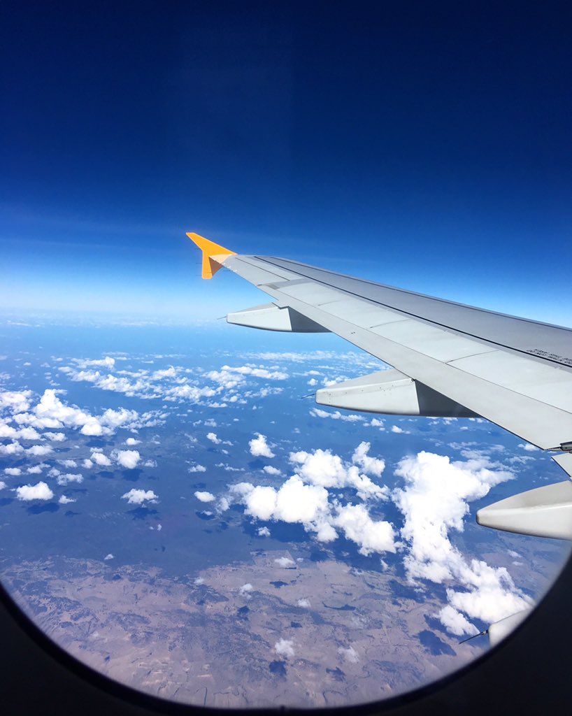 36,000 feet ✈️☁️