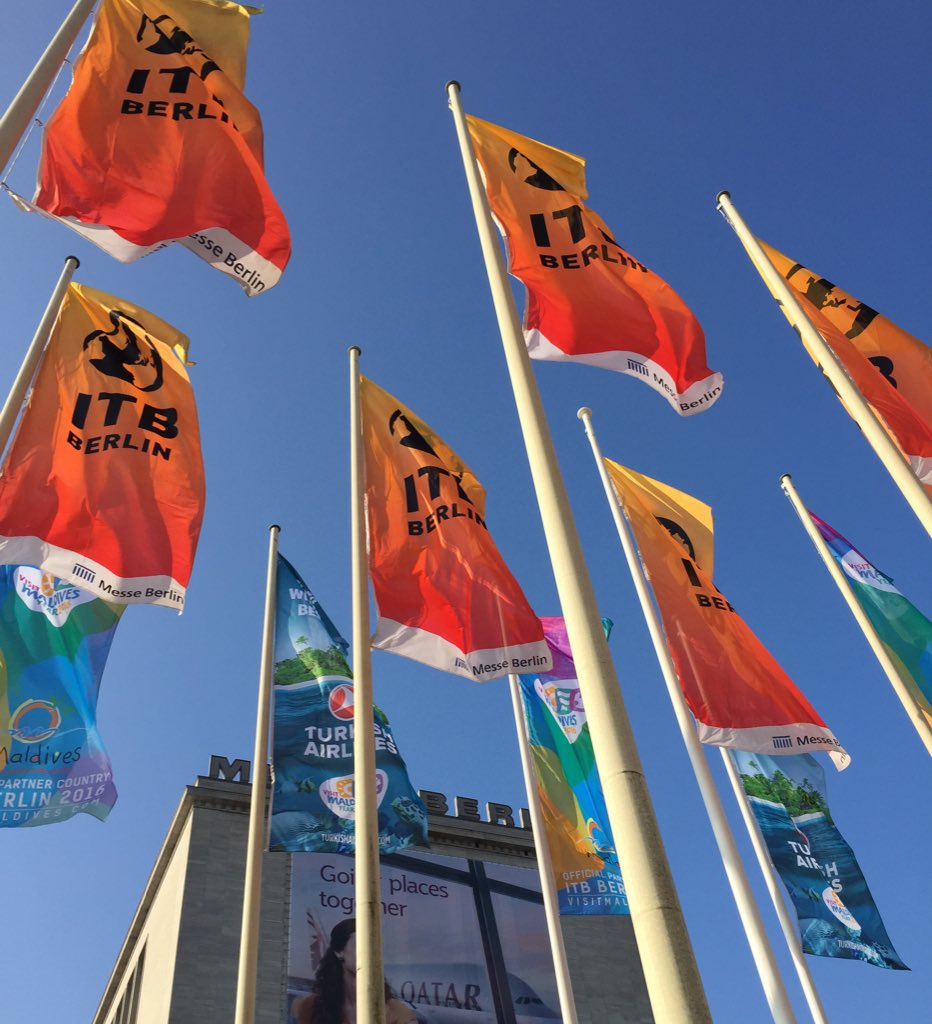 Los geht's! #ITBBerlin #ITB50