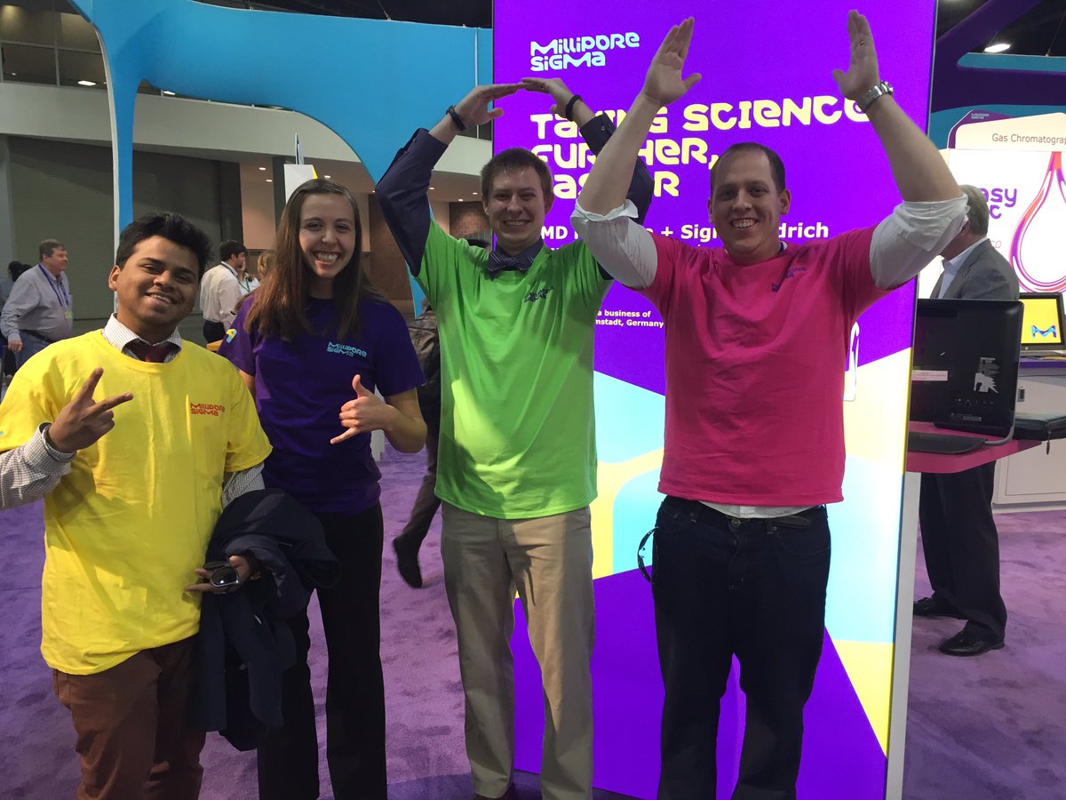 mukool99's tweet photo. #pittcon2016 @MilliporeSigma #makeuswin #wearethefunniest #atwlab https://t.co/qNfeSUDkoC