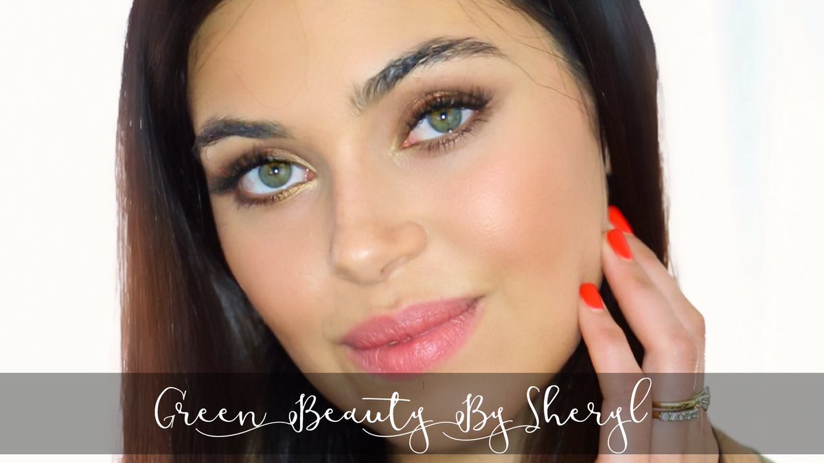 New Makeup look using new green makeup products!! #GreenBeauty #GreenMakeup #OrganicBeauty #GreenBeautyBlogger