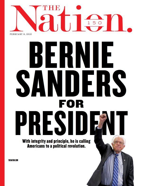 thenation's tweet photo. Bernie Sanders just won the Michigan primary, according to @AP https://t.co/be8Dxr8yy5