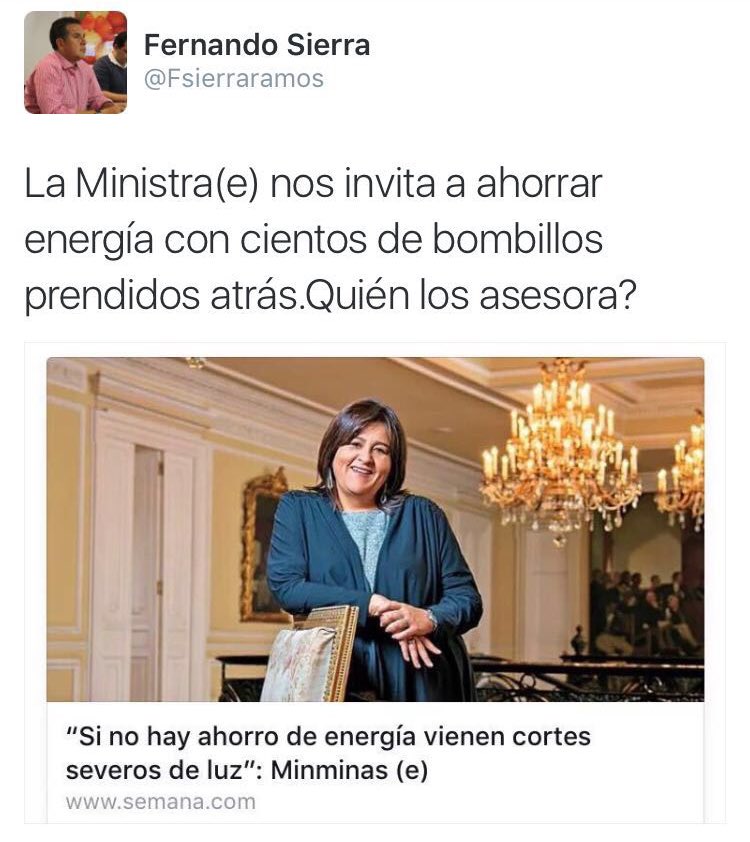 RicardoBrill's tweet photo. El cura predica pero no aplica.
@minminas "desenchufle" esas luces y ponga una vela a lo @JuanManSantos
#OsoPoderoso
https://t.co/PkJrQ5XCIu