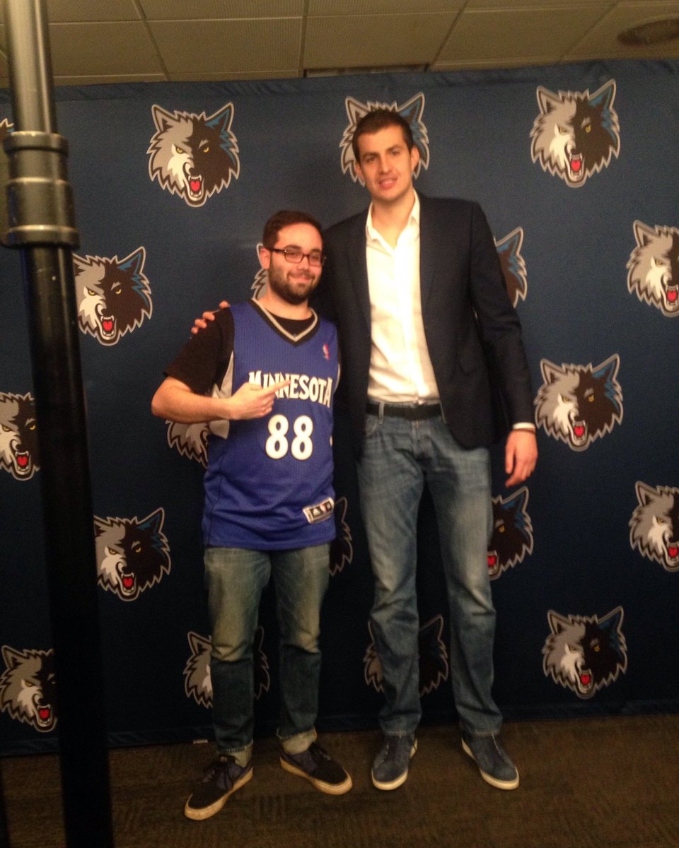MN_ILLEST's tweet photo. Igot to meet my favorite player today! @Bjelica88 got to shake his hand talk to him and wven got my jersey signed !! https://t.co/mBb571FSWp