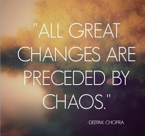 DrWendyGuess's tweet photo. Here's to a little chaos! Understanding the process of change shortens the chaos. Mental prep before action. https://t.co/CMlXVKmP3w