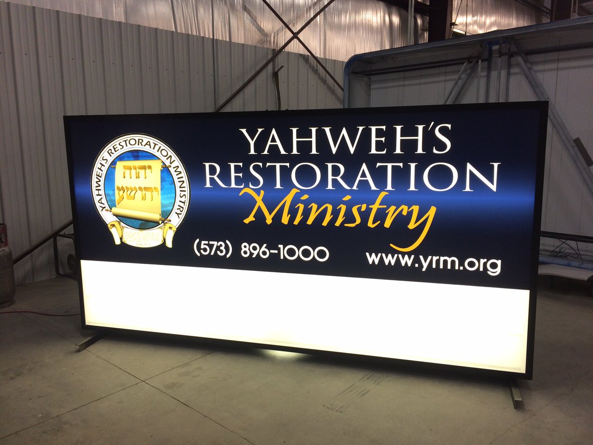 Impact4800's tweet photo. The sign was just completed and ready for install. Contact us for high quality custom signs. 855-829-4800 #SignsWork https://t.co/tJ1XB8eNdj