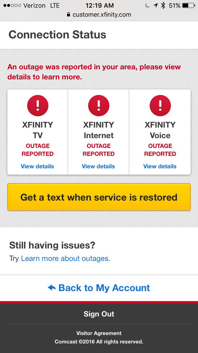SageFedora's tweet image. @comcast @comcastcares *Stellar* fucking service guys. Downtime this year &amp;gt; 4 years #FiOS #shitInternet #noConnect