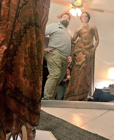 HECTORTERRONESo's tweet image. @LUPITAJONESFANS #fiting #silk #diseñomexicano #HectorTerrones     #primerolomexicano #beautyfullwoman #bestfriends