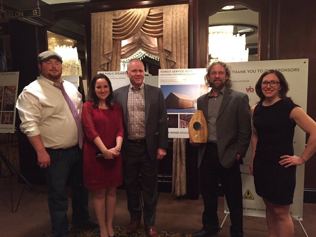 MKindratsky's tweet photo. Great evening for Ft McMurray Heritage Society & M&L at #PrairieWDA winner of Wood Advocate Award! @ISLengineering https://t.co/eMTK5lMiBB