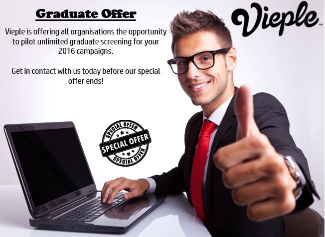 ViepleTweets's tweet photo. #graduate #spacialoffer #retweet #student #videointerviewing Vieple are currently running a special, check it out! https://t.co/EeiLhVCJDy