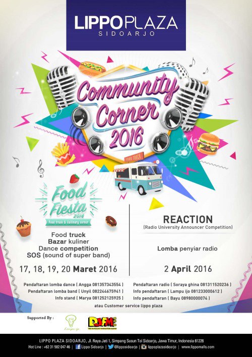 eventsurabaya's tweet photo. Food Fiesta 2016 - Food Truck &amp; Cullinary Corner | Ikuti jg Dance &amp; Sound of Super band compettition | 08980000074 https://t.co/0rJbHdo4ne