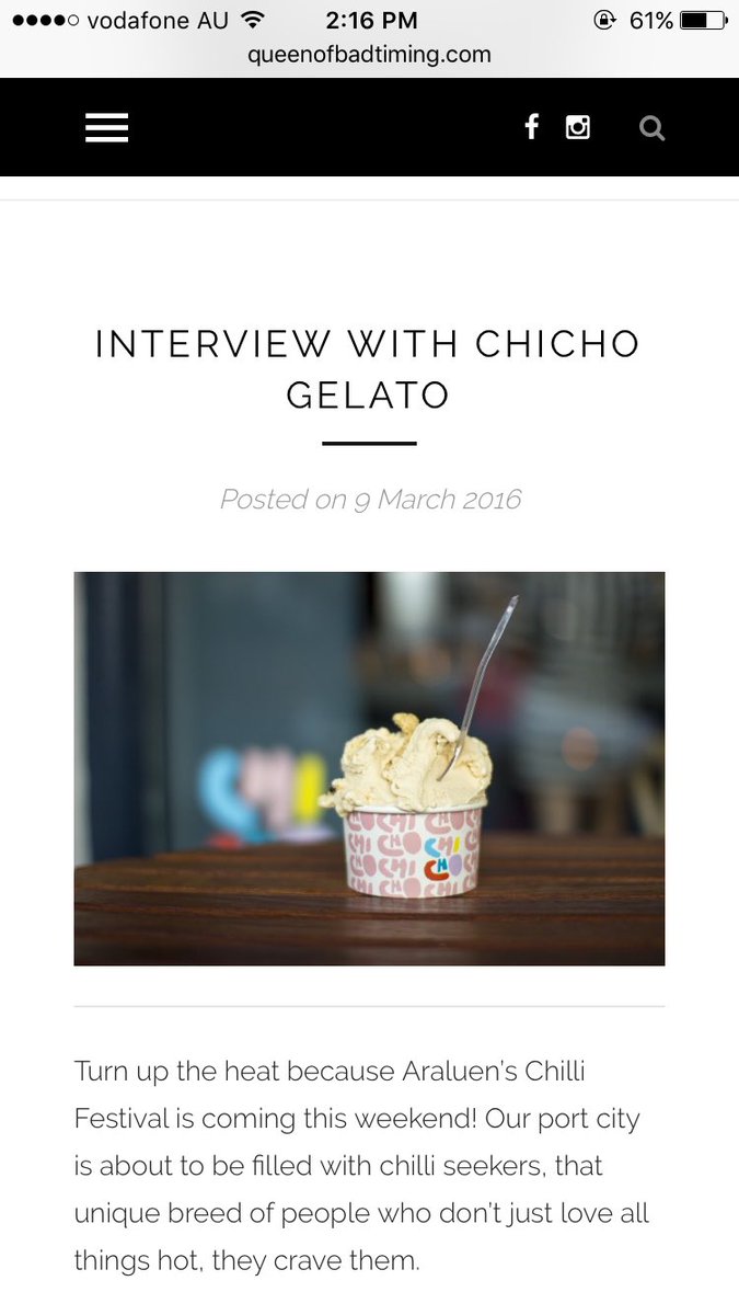 Queen_BadTiming's tweet photo. Check out my interview with @ChichoGelato on the blog now! https://t.co/2mEvrFLLVX https://t.co/QNP4N4EKRp